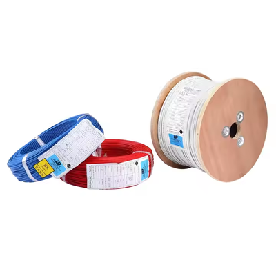 UL1180 PTFE Wire with 200°C Rated Temperature 300V Rated Voltage and Stranded Copper Conductor for Internal Wiring