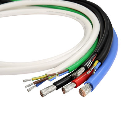600v 150C Silikon Karet Kabel Terisolasi UL3213 8AWG FT2 Hijau Untuk lampu UAV