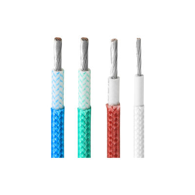 2AWG 4AWG 6AWG 8AWG 10AWG 12AWG 14AWG 16AWG Fleksibel Serat Kaca Perikat Tembaga Silikon Kawat Karet