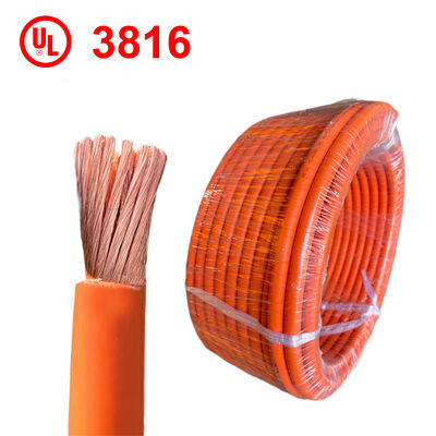 UL3916 XLPE Kabel 3000V 150C Tinned Copper High Voltage Wire untuk EV & High Voltage Systems