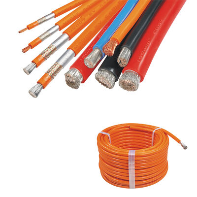 EV 125C 1500V XLPE Wire with Tined Copper Conductor for Battery and New Energy Applications (Kawat XLPE dengan konduktor tembaga kaleng untuk aplikasi baterai dan energi baru)