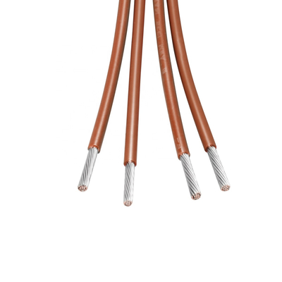 UL4389 Multi Core FEP Insulation Bare Copper Wire With Silicone Rubber Jacket